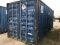 20’ Container 2006 CIMC NL20C/153H NCAA 106016929 Located In Atascosa Texas