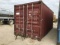 20’ Container 2006 CIMC N0C 2/62/01 DRYU201832 Located In Atascosa Texas. 7