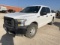 2016 Ford F-150 XL VIN: 1FTEW1CF7GKE98741 Odometer States: 85838 Color: Whi