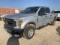 2017 Ford F-250 XL VIN: 1FT7W2B65HEE58013 Odometer States: 100760 Color: Si