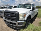 2012 Ford f-250 XL VIN: 1FT7X2BT3CEB41620 Odometer States: 249,983 Color: W