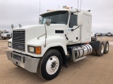 2013 Mack Chu613 VIN: 1M1AN07Y5DM013990 Odometer States: 153517 Color: Whit