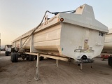 2015 Kalyn 38’ End Dump VIN: 5DDKD3924F1007540 Located Odessa Tx