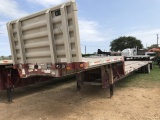 2008 Fontaine Step deck VIN: 5TR24830X82001652 Color: Red 48’ Spread Axle S