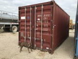 20’ Container 2006 CIMC N0C 2/62/01 DRYU201832 Located In Atascosa Texas. 7