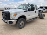 2012 Ford F-350 Dually Cab & Chassi VIN: 1FD8X3HT9CEC14910 Odometer States: