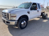 2008 Ford F-350 Cab & Chassis VIN: 1FDWX37R68EE01672 Odometer States: 24251