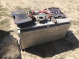 Toolbox And Assorted Tools Located in Atascosa Texas 7809 Location: Atascos