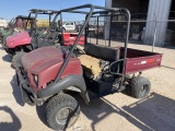 Kawasaki Mule 2017 KAF720M 524288 Condition Unknown Non Titled Location: Od