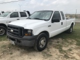 2007 Ford F-250 Xl VIN: 1FTSX20507EA54956 Odometer States: 169,646 Color: W