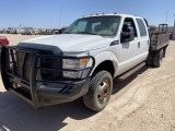 2012 Ford F-350 Flatbed VIN: 1FD8W3HT2CEC30935 Color: White, Transmission: