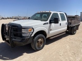 2012 Ford F-350 Flatbed VIN: 1FD8W3HT4CEC30936 Odometer States: 113235 Colo