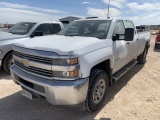 2015 Chevrolet 3500hd Silverado VIN: 1GC4KYCG6FF191917 Odometer States: 150