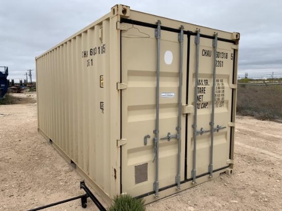 20’ Container 2013 Cherokee West Enterprises Container CHAU601 33.2 Cubic M