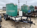 Texas Bragg 16’ Utility Trailer w/Pla Texas Bragg 16’ Utility Trailer w/Pla