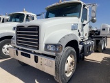 2011 Mack GU713 VIN: 1M2AX04YXBM010333 Odometer States: 416979 Color: White