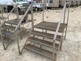 Mobile Home Stairs Location: Big Lake, TX