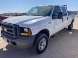 2006 Ford F-350 VIN: 1FTWW31P66EC06439 Color: White, Transmission: Automati