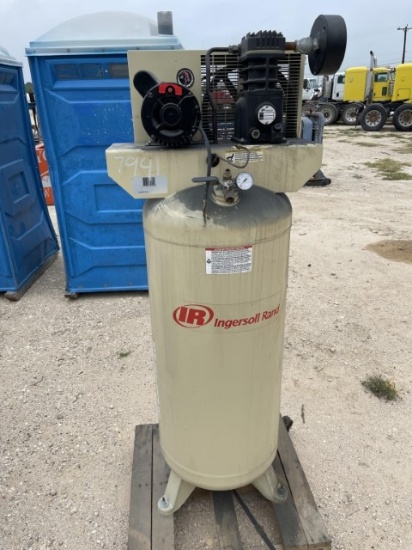 Compressor 60 gallon Ingersoll Rand air compressor Model # SS3L3 Needs wiri