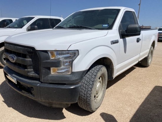 2016 Ford F-150 VIN: 1FTNF1CFXGKE98555 Odometer States: 106885 Color: White