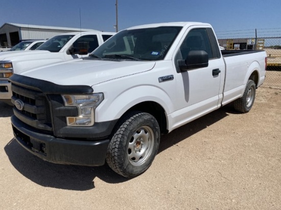 2016 Ford F-150 VIN: 1FTNF1CF2GKD58581 Odometer States: 104979 Color: White