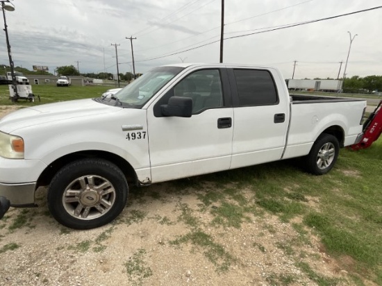 2007 Ford F-150 VIN: 1FTPW12V67KB11887 Odometer States: 162027 Color: White