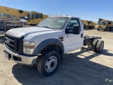 2008 Ford F-550 Cab & Chassis VIN: 1FDAF56R98EC01248 Odometer States: 12570