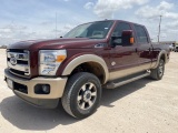 2012 Ford F-250 Lariat King Ranch VIN: 1FT7W2B60CEA38247 Odometer States: 6