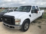 2008 Ford F-250xl VIN: 1FTSW20598EE06999 Odometer States: 245,162 Color: Wh