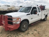 2011 Ford F-350 VIN: 1FT8X3ATXBEC56368 Odometer States: 187,411 Color: Whit