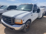 2000 Ford F-350 Service Truck VIN: 1FDWF3652YED43101 Odometer States: 12653