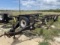 2007 Homemade T/A Pipe Trailer Non-titled Per Tx Dmv, Unable To Provide Tem