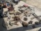 One Lot Of Tools Ridgid, Bauer Band saw, chains, boomers, come-alongs, pipe