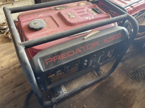 Predator 6500 Generator Location: Eldorado, TX