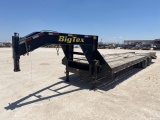 2013 BIG TEX 25 w/5’ Dovetail & Ramps VIN: 16VGX2528D2671365 Location: Odes