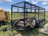 1900 HOMEMADE T/A Garbage Trailer Non-titled Per Tx Dmv, Unable To Provide