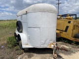 1980 SHOP T/A Enclosed Trailer VIN: 1800371 Non-titled Per Tx Dmv, Unable T