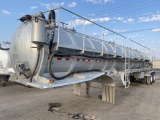 2015 Troxell 150 BBL Vacuum Trailer VIN: 1T9TA4224FR719945 Location: Odessa