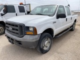 2005 Ford F250 VIN: 1FTSW21505EB79602 Odometer States: 150250 Color: White,