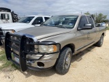 2004 Dodge Ram 2500 VIN: 3D7KA28C54G270011 Odometer States: 320404 Color: G