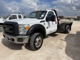 2015 Ford F-450 Flatbed VIN: 1FDUF4GT2FEA65172 Odometer States: 146913 Colo