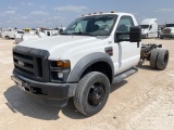 2008 Ford F-550 Cab & Chassis VIN: 1FDAF57RX8EC14444 Odometer States: 14269