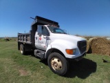 1999 Ford F650 Dump Truck VIN: 3FENF6519YMA01401 Odometer States: 104138 Co