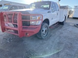 2014 Ford F-350 Service Truck VIN: 1FD8X3HT3EEA02927 Color: White, Transmis