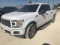 2018 Ford F-150 VIN: 1FTEW1E54JKE92486 Odometer States: 172,988 Color: Whit