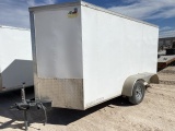 2018 Covered Wagon T/A 6x12 Enclosed Trailer VIN: 53FBE1223JF037489 Locatio