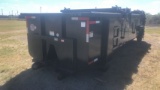 Self Contained Rolloff Box Dragon 183800 20ft Length X 7ft Width X 5ft Heig