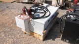 Fuel Tank With Toolbox And Pump 9526 Location: Okeene, OK