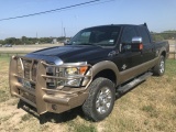 2012 Ford F-250 Lariat VIN: 1FT7W2BT4CEC92548 Odometer States: 136,791 Colo