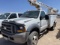2005 Ford F-450 Bucket Truck VIN: 1FDXF46P55EC55807 Color: White, Transmiss